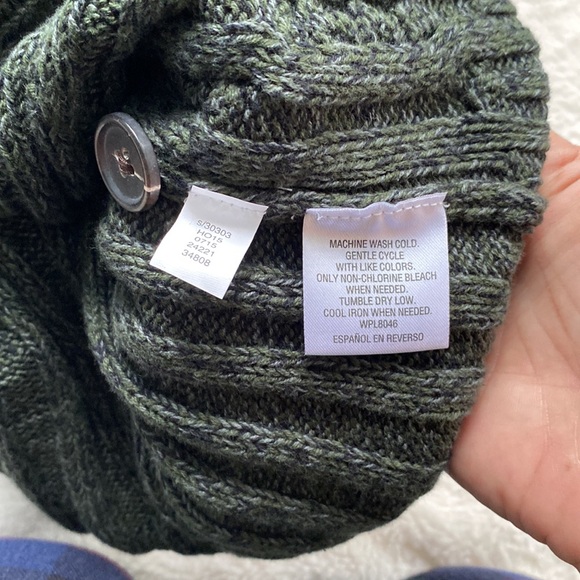 NWT Men’s Tasso Elba Hunter Green‎ Sweater. Size XXL. - Picture 11 of 11